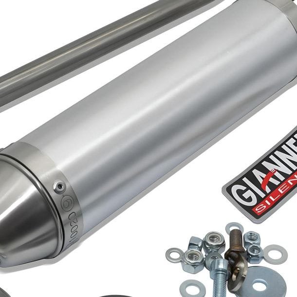 Endschalldämpfer Giannelli Enduro Aluminium mit E-Zulassung für KSR Moto TR 50 SM / TR 50 X / Generic Trigger 50 – Bild 4