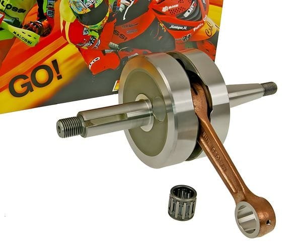 Malossi MHR RHQ HPC Kurbelwelle für Minarelli AM6 Motoren – High Performance Vollwangenkurbelwelle