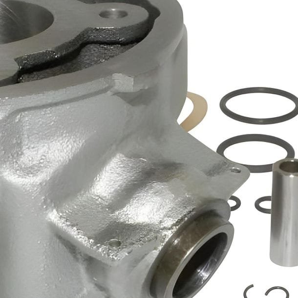 MXT Standard Zylinderkit 50cc LC Minarelli AM6 Euro 1 komplett mit Zylinderkopf – Bild 2