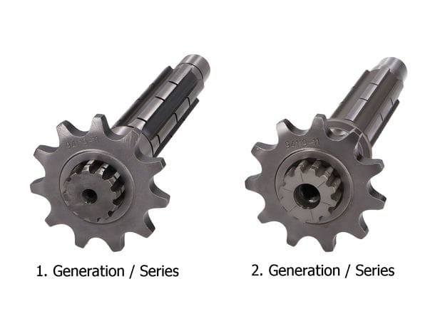 Hauptwelle Getriebe OEM Minarelli AM6 | Original Ersatzteil für Generic, KSR Moto TR 50 X, CPI, Keeway, Ride, Motobi (1E40MA / 1E40MB) – Bild 2