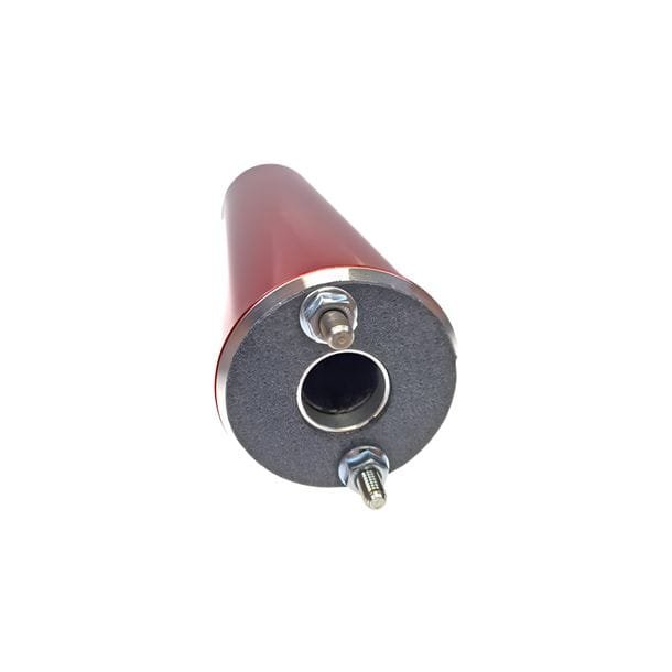 Endschalldämpfer Tecnigas TG-Box-2 Aluminium Rot/Schwarz – Sport Endschalldämpfer für Yamaha TZR 50 & KSR Moto TR 50 X – Bild 3
