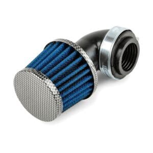 STR8 Konischer Racing Luftfilter 90° Abgewinkelt 28–35 mm Carbon Look