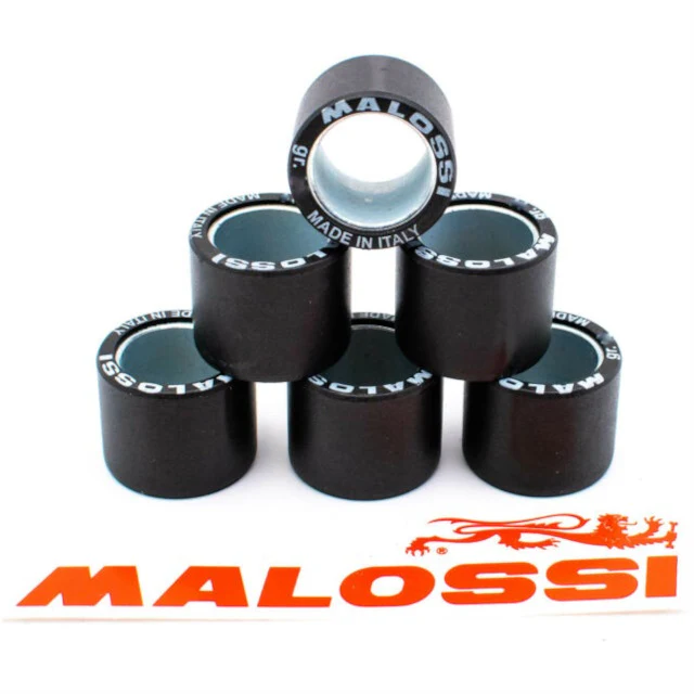 Malossi HTRoll Variorollen 16x13 mm 5,1 g Satz mit 6 Rollen – Bild 2