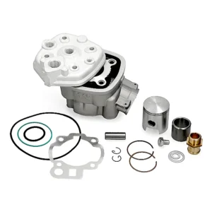 Metrakit MK+ 50cc Aluminium Zylinder Minarelli AM6 – Original Hubraum – Zweiteiliger Zylinderkopf – Premium Ersatzzylinder