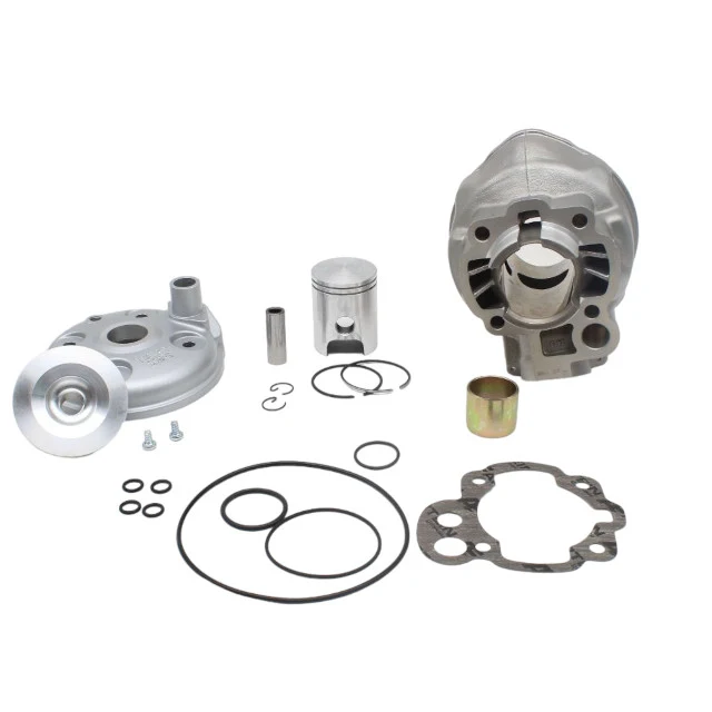 Italkit 50cc Racing Zylinder Minarelli AM6 Aluminium 2-teiliger Zylinderkopf Nikasil