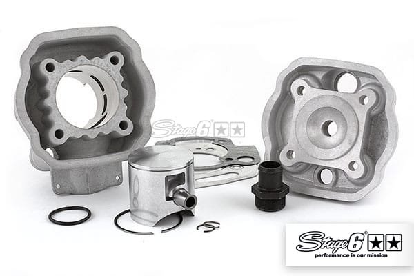 Stage6 Big Racing 88cc Zylinderkit 45 mm Hub für Minarelli AM6 – Bild 2