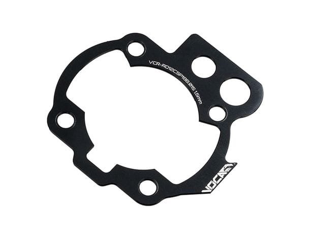 VOCA CNC Distanzplatte Zylinderfuß 1,5 mm Minarelli AM6 50cc Spacer