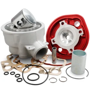 VOCA Bestia 80cc Aluminium Zylinder Minarelli AM6 50 mm Racing mit rotem Zylinderkopf