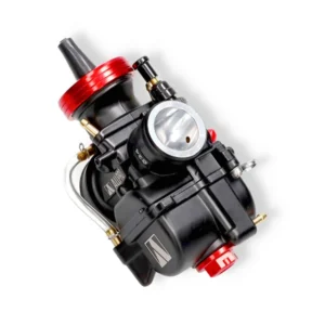 AllPro PWK 24 mm Vergaser Schwarz/Rot CNC – Racing Flachschiebervergaser