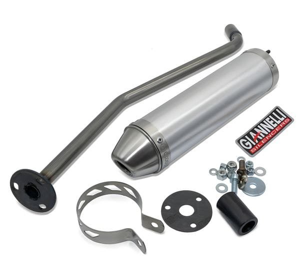 Endschalldämpfer Giannelli Enduro Aluminium mit E-Zulassung für KSR Moto TR 50 SM / TR 50 X / Generic Trigger 50
