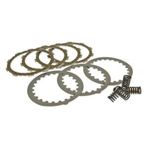 Kupplungsscheiben Set Sport Minarelli AM6 – Sportkupplung inkl. Kupplungsfedern für KSR Moto TR 50 X, Beta, Rieju, Yamaha, Aprilia & Derbi