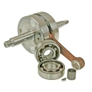 Top Performances Racing Vollwangen-Kurbelwelle 44 mm Hub inkl. SKF C4 Lager & Nadellager für Minarelli AM6 85cc – Beta RR 50 Enduro / Supermoto ab Bj. 2014