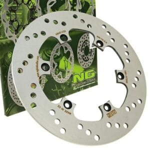 Bremsscheibe NG 220 mm vorne – Originalmaß für Generic Trigger, KSR-Moto TR und Aprilia – 6-Loch, 4 mm