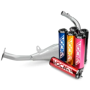 KSR Moto TR 50 X VOCA 50/70cc Sportauspuff verchromt AM6 Beta Rieju Yamaha