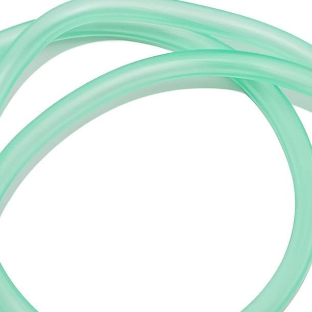RMS Benzinschlauch Grün Transparent 7x4 mm 1 Meter Kraftstoffschlauch Universal – Bild 2