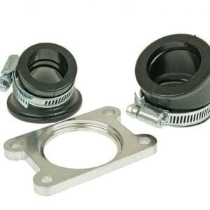 Ansaugstutzen Racing zweiteilig 24 & 32 mm für Minarelli AM, KSR-Moto TR 50 X