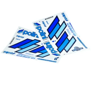 Polini Racing Aufkleber-Set A2 – 22 Sticker auf 2 Bögen
