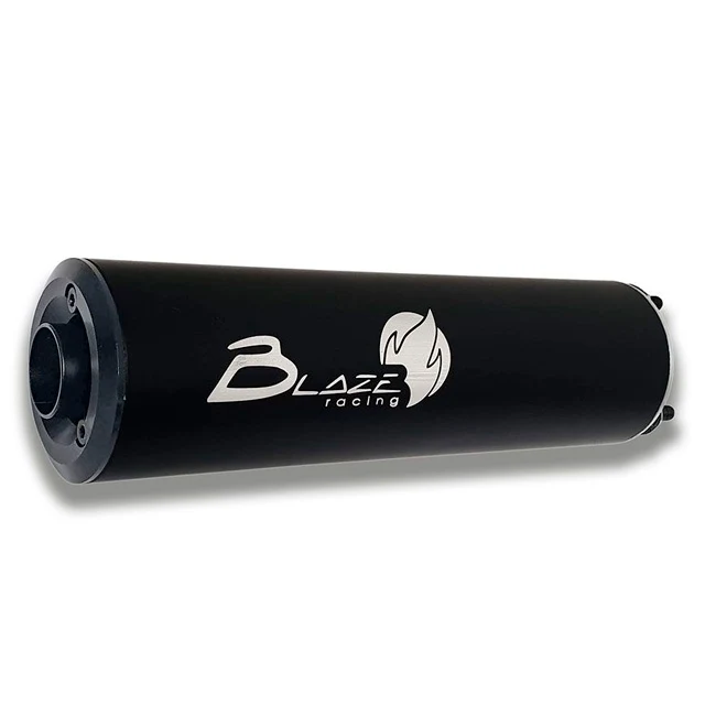 Blaze Racing | Auspuffschalldämpfer | CNC Aluminium | 200 mm | Eloxiert – Bild 5