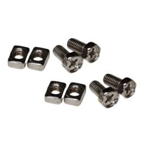 IONI M5 Batterieschrauben 4er-Set (5mm) – Ersatz-Schrauben & Klemmen mit Muttern für Rollerbatterie und Motorradbatterie