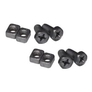 IONI M6 Batterieschrauben 4er-Set (6mm) – Ersatz-Schrauben & Klemmen mit Muttern für Rollerbatterie und Motorradbatterie