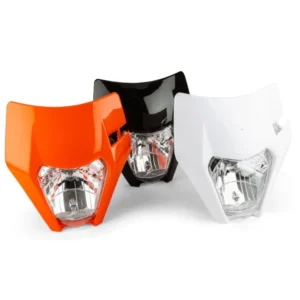 Scheinwerfer STR8 KTM EXC Style Orange Universal Enduro Supermoto HS1 12V