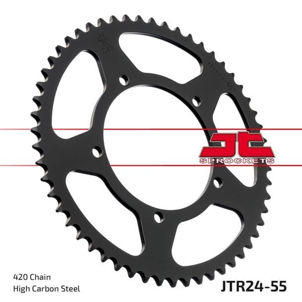 Kettenrad JT Sprockets 420 55 Zähne 105 mm Innendurchmesser 120 mm Lochkreis
