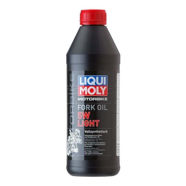 Liqui Moly Motorbike Fork Oil 5W Light Gabelöl vollsynthetisch 1L – Motorrad Moped Roller