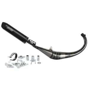 Polini Evolution 2 Auspuffanlage Low-Mount für Minarelli AM6 & Derbi 50–70 ccm