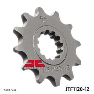 JT Sprockets Ritzel 12 Zähne 420 feinverzahnt – 17 / 20 mm