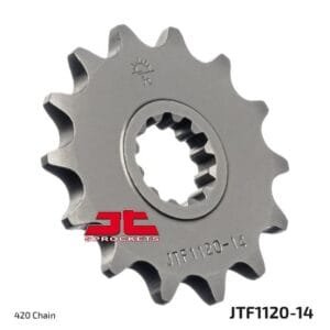 JT Sprockets Ritzel 14 Zähne 420 feinverzahnt – 17 / 20 mm