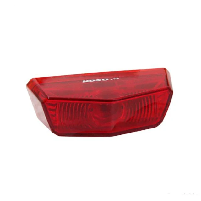 Koso Nano LED Rücklicht CE geprüft Rot Universal Motorrad Enduro Supermoto