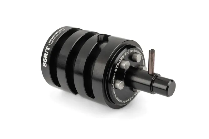 Stage6 R/T High-End Schaltwalze CNC 7075 Aluminium für Minarelli AM6 – 60 % leichter