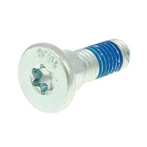 Schraube M8 Flachkopf mit Bund 10 mm Passung für Bremsscheibe – 27 mm