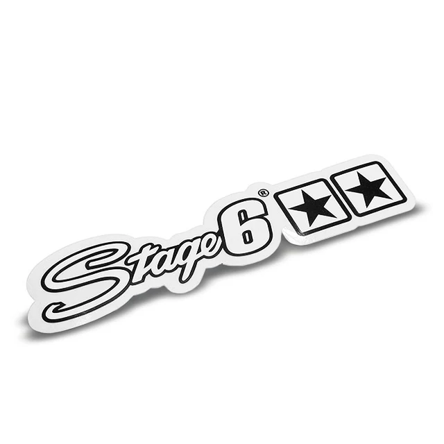 Stage6 Sticker Aufkleber 15 x 4 cm Weiß – Bild 3
