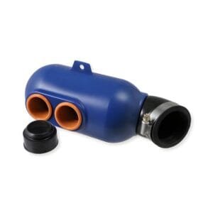 StylePro Power Luftfilter Twin-Slot – Anschlussweiten 28/35/50 mm, Blau