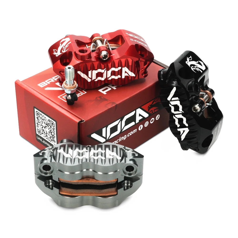 VOCA G-Force EVO CNC Bremssattel Racing 82 mm Rot