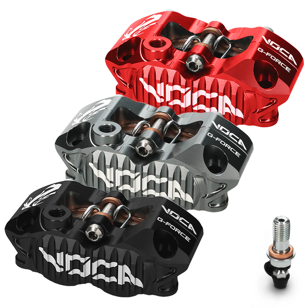 VOCA G-Force EVO CNC Bremssattel Racing 82 mm Rot – Bild 2