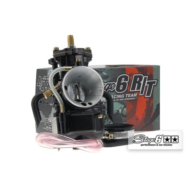Stage6 R/T MK2 26 mm PWK Vergaser mit Powerjet – Racing Flachschieber Vergaser