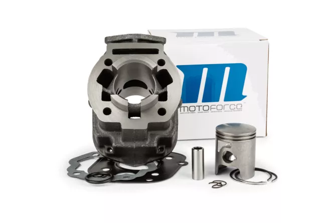 MotoForce 50ccm Zylinderkit Derbi D50B0 Euro 3 / Euro 4 – Originalersatz Grauguss