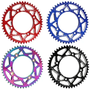 VOCA CNC Aluminium-Kettenrad 50 Zähne 420 – 4-Loch, 120 mm Lochabstand, 8,5 mm Lochdurchmesser