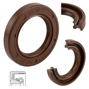 Kurbelwellen Wellendichtring Athena Viton FKM (20x30x7mm) – Universal passend für Simson (Lichtmaschinenseite)