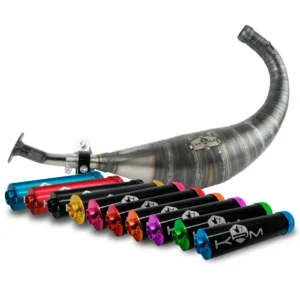 KRM Racing 100-115cc Auspuffanlage Minarelli AM6 – High-End Resonanzauspuff