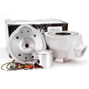 Zylinder Kit Barikit Racing Plus 77ccm Aluminium (Ø 50mm) – Minarelli AM6 mit modularem Zylinderkopf