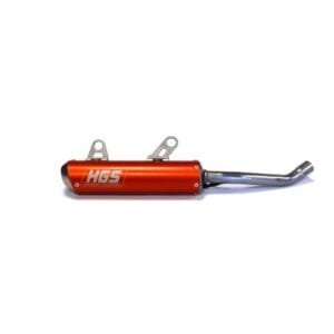HGS Schalldämpfer Orange – KTM SX 125 / Husqvarna TC 125 / GasGas MC 125