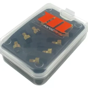 MotoForce Racing Hauptdüsenset Dellorto 5 mm – 100 bis 122 – 10 Düsen