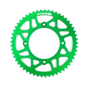 Stage6 CNC Aluminium Kettenrad 53 Zähne 420 Beta RR 50 – Grün