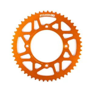 Stage6 CNC Aluminium Kettenrad 53 Zähne 420 Beta RR 50 – Orange