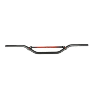 KRM Pro Ride Cross Aluminium Lenker Ø 22 mm ohne Protektor – Schwarz-Rot