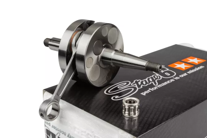 Kurbelwelle Stage6 R/T – Minarelli AM6 (Originalhub 39mm / 85mm Pleuel)