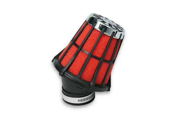 Malossi E5 Red Filter Sportluftfilter 48 mm – 30° gewinkelt – PHF 30–36 mm